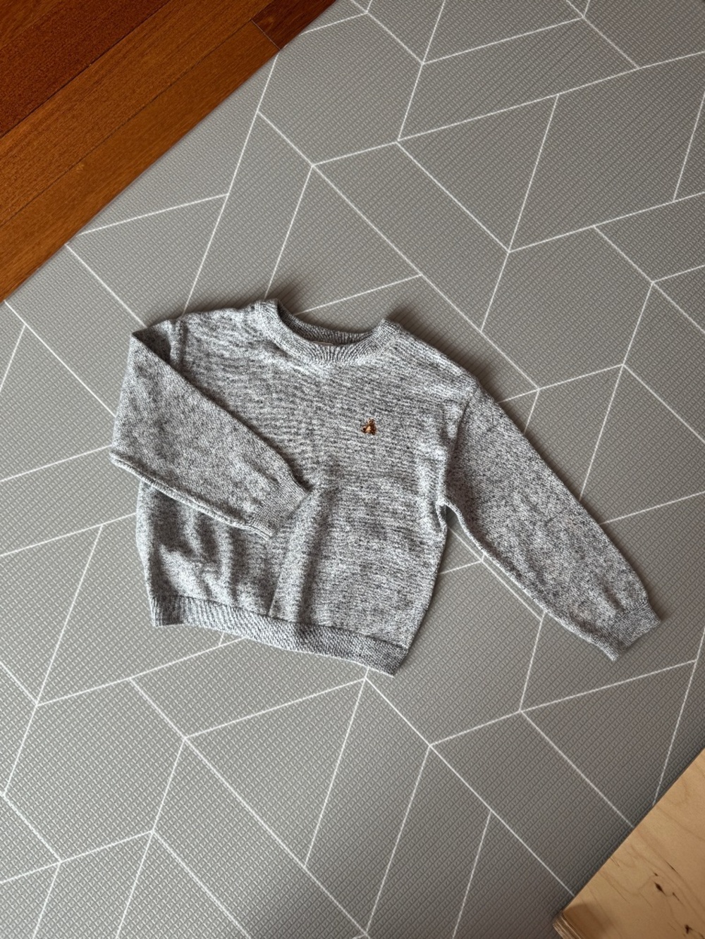 Baby Gap grey knit sweater